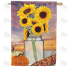 America Forever Autumn Fragrance House Flag