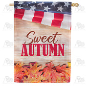 America Forever Sweet Autumn House Flag