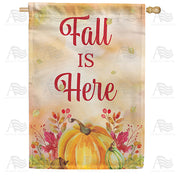 America Forever Fall's Arrival House Flag