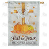 America Forever Jesus Never Leaves House Flag