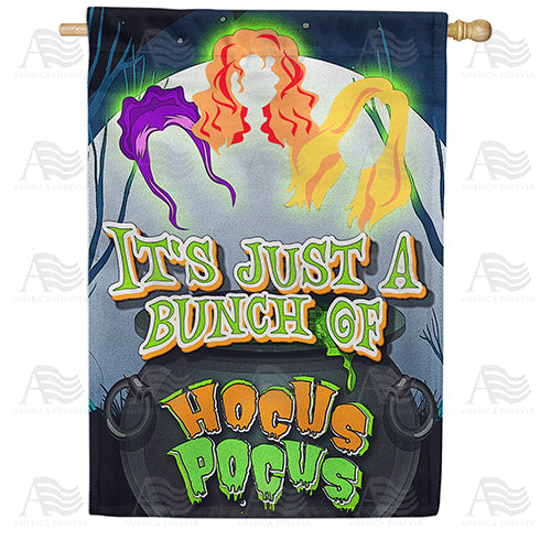 America Forever Bunch of Hocus Pocus House Flag