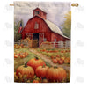 America Forever American Pumpkin Farm House Flag