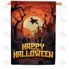 America Forever Fright Night Flight House Flag