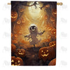 America Forever Wicked Pumpkin Tunnel House Flag