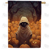America Forever Evil Pumpkin Farmer House Flag