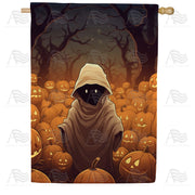 America Forever Evil Pumpkin Farmer House Flag
