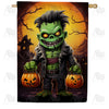 America Forever Little Frankie Goes Trick Or Treating House Flag