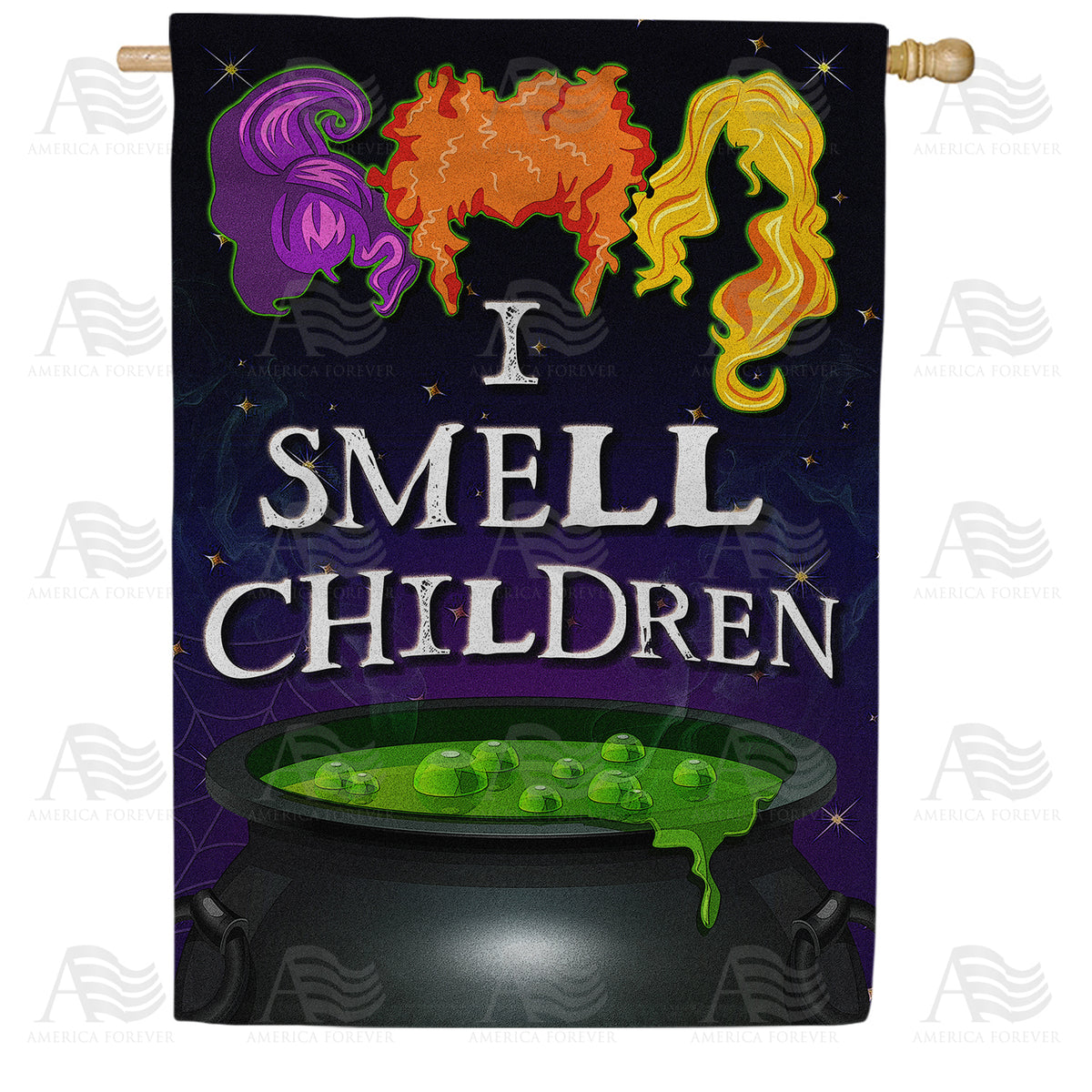 America Forever It's Children I Smell House Flag