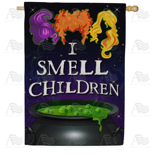 America Forever It's Children I Smell House Flag
