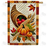 America Forever Cornucopia Harvest House Flag