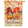 America Forever Welcome Fall Gnomes House Flag