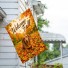 America Forever Welcome Fall Dog Dachshund House Flag