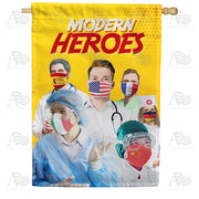 America Forever A World Of Heroes House Flag
