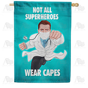 America Forever Capeless But Still Super! House Flag