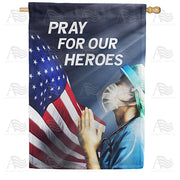 America Forever America, Pray For Our Heroes House Flag
