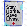America Forever Stay Home, Stay Alive House Flag