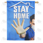 America Forever Stay Home, Save Lives House Flag