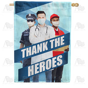 America Forever All Heroes Deserve Thanks House Flag