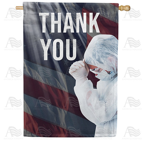 America Forever America Says Thank you House Flag