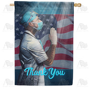 America Forever Praying For Guidance House Flag