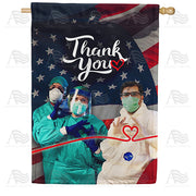 America Forever Thanks To Lifeline Of Our Nation House Flag