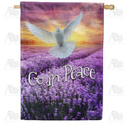 America Forever I'll Fly Away House Flag