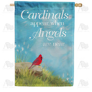 America Forever Angels Are Near House Flag