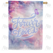 America Forever Eternal Love House Flag