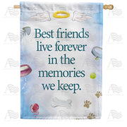 America Forever Pet Memories House Flag