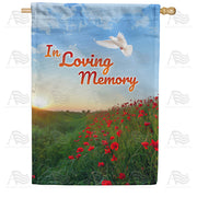 America Forever In Loving Memory (Dove) House Flag