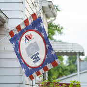 America Forever Personalized All American Old Wood House Flag