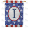 America Forever All American Old Wood Monogram House Flag