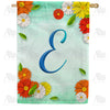 America Forever Bright Cosmos Monogram House Flag