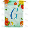 America Forever Bright Cosmos Monogram House Flag
