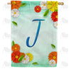 America Forever Bright Cosmos Monogram House Flag