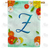 America Forever Bright Cosmos Monogram House Flag