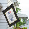 America Forever Personalized Quilted Royalty House Flag