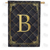 America Forever Quilted Royalty Monogram House Flag