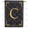 America Forever Quilted Royalty Monogram House Flag