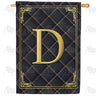 America Forever Quilted Royalty Monogram House Flag