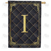 America Forever Quilted Royalty Monogram House Flag