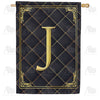 America Forever Quilted Royalty Monogram House Flag