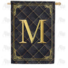 America Forever Quilted Royalty Monogram House Flag