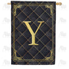 America Forever Quilted Royalty Monogram House Flag