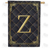 America Forever Quilted Royalty Monogram House Flag