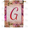 America Forever Rosie Pink Monogram House Flag