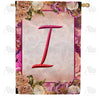 America Forever Rosie Pink Monogram House Flag