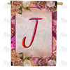 America Forever Rosie Pink Monogram House Flag
