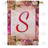 America Forever Rosie Pink Monogram House Flag