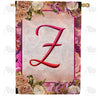 America Forever Rosie Pink Monogram House Flag